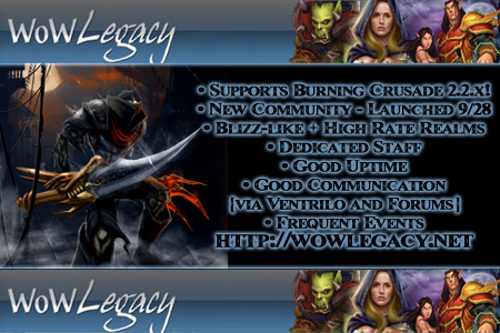 Legacy WoW Ad