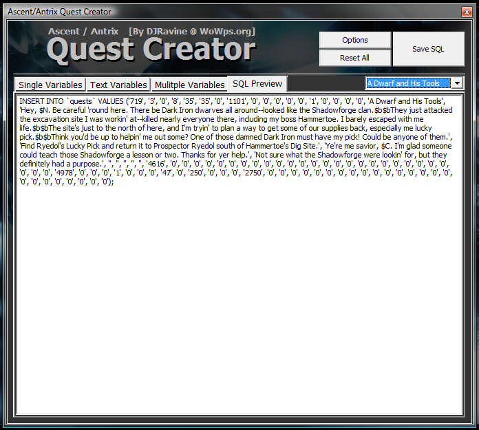 Quest Creator - Step 4